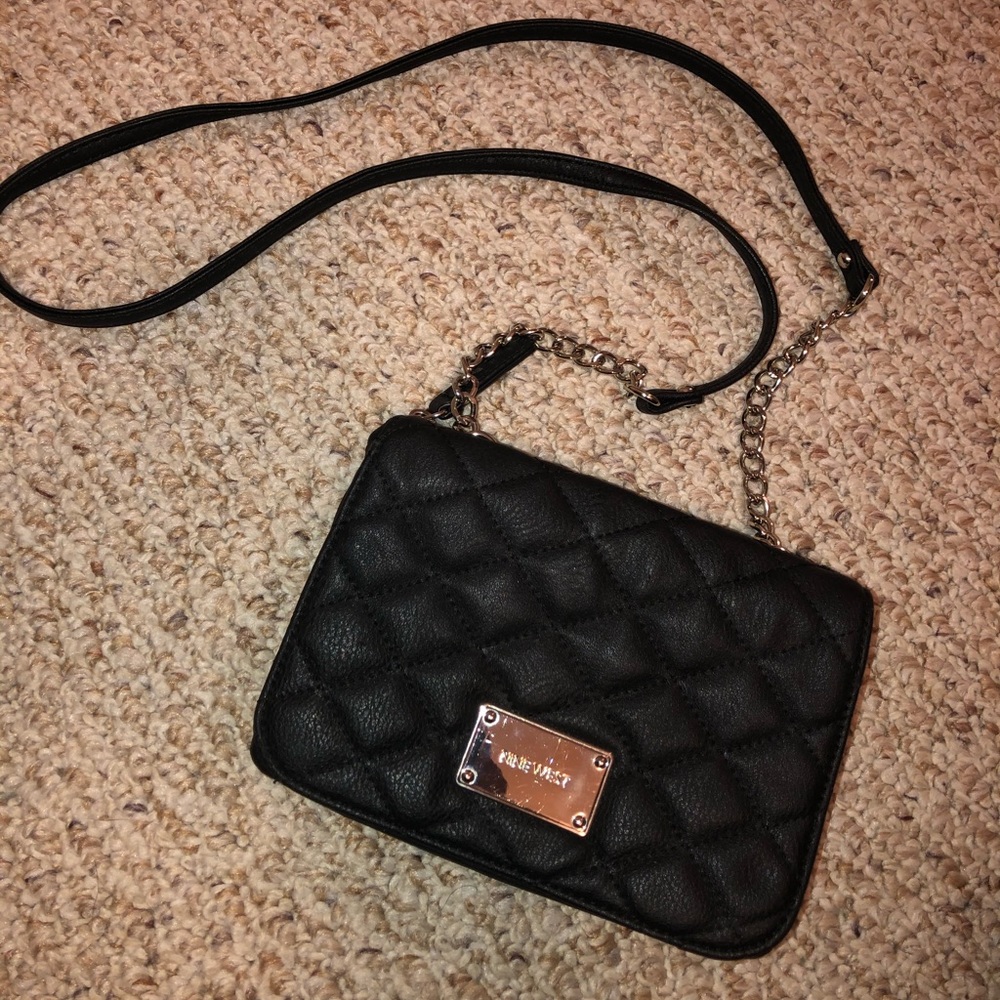 Black Nine West satchel